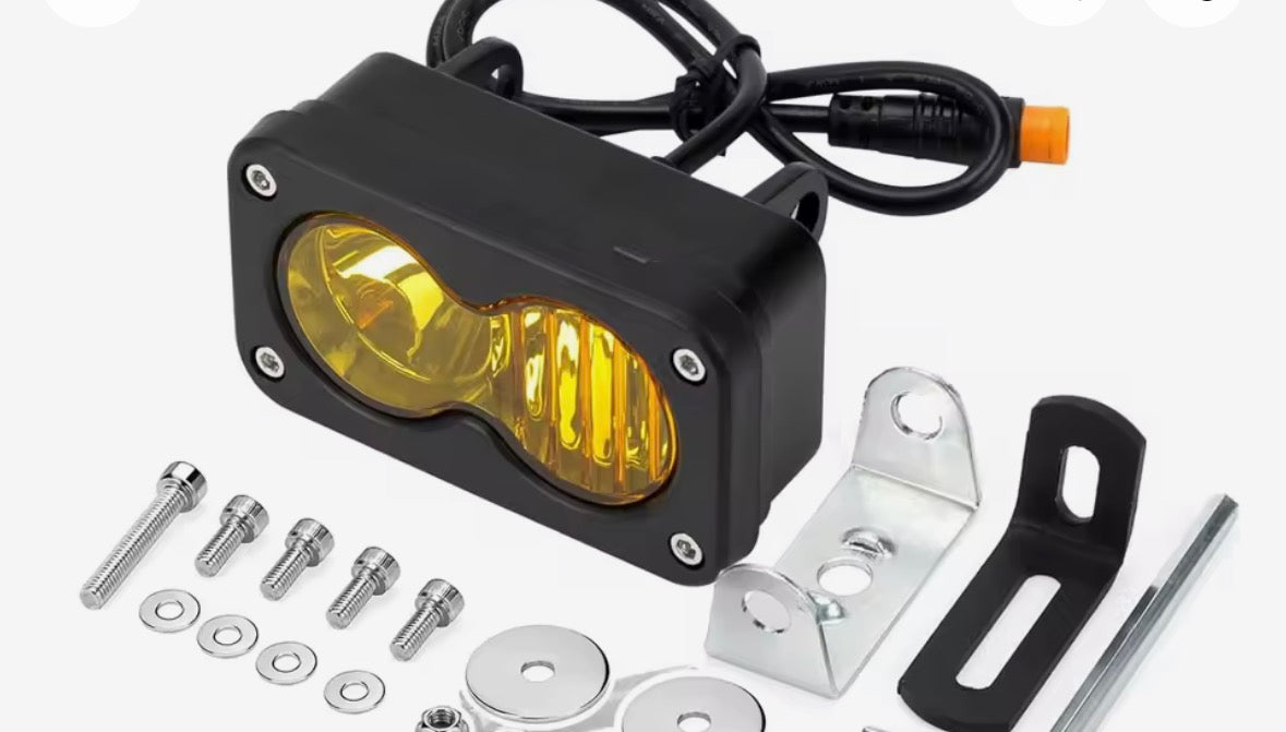 yellow tint baha light/plug and play