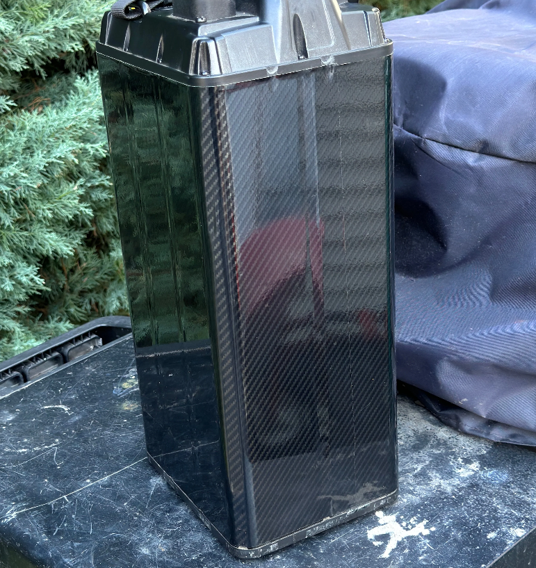 E-Bike Carbon Fiber Battery Wrap