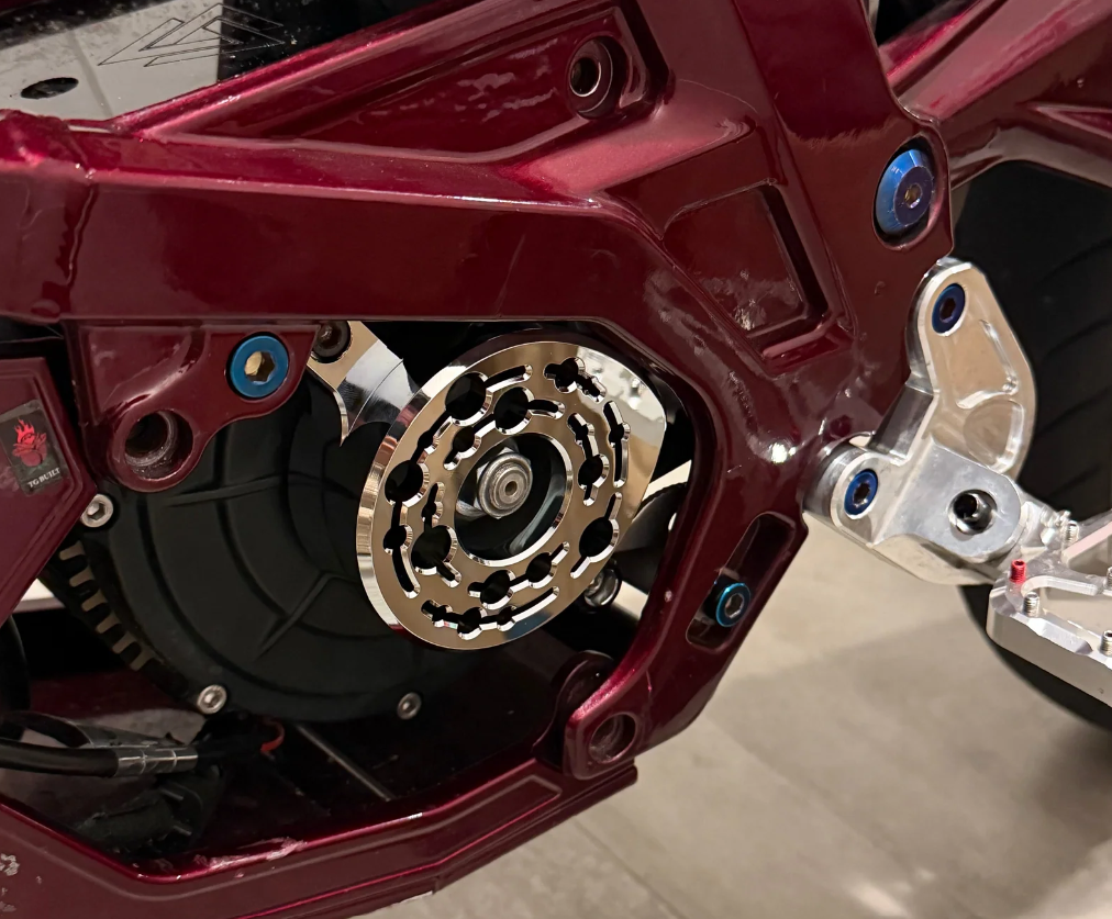 ExW Surron/Eride "Pro" Style Motor Cover (METAL)